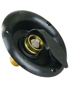 JR PRODUCTS CTY H2O DISH W/1/2'MPT BK 32