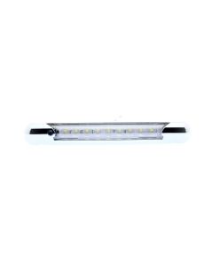 OPTRONICS LED 11IN STRP;12V;CLR;W/SWTCH