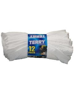 OCEAN ACCESS TERRY TOWEL 12 PACK 17'X 14