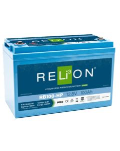 RELION 12.8V 100AH HP LIFEPO4 RB100HP