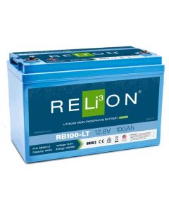 RELION 12.8V 100AH LT LIFEPO4 RB100LT