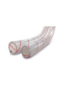SIERRAMARINE 1/2' CLR PVC W/RED TRACER 2