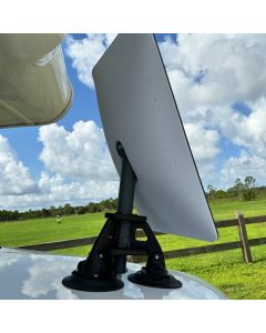 SEASUCKER STARLINK POLE MOUNT (BLACK) SM