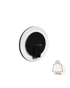 SILWY MAGNET MAGNETIC HOOK CLEVER BLACK
