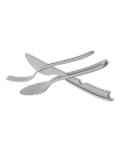 SILWY MAGNET CUTLERY SET TRICKY GREY KOB