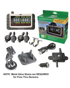 TRUCK SYSTMS 507 TPMS W/4 FLOW THRU SENS