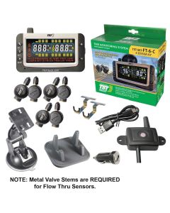 TRUCK SYSTMS 507 TPMS W/6 FLOW THRU SENS