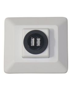 VALTERRA LLC BL 12V METAL OUTLET CAP 610