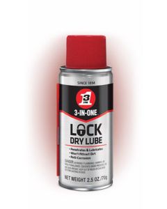 WD40 3IN1 LOCK LUBE 2.5 OZ. 12007
