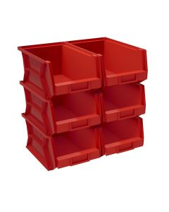 WEATHERGUARD RED BINS  6INX7.8INX15.4IN