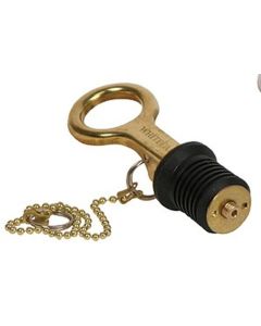 WHITECAP IND 1' ALUMINUM BAILER PLUG - S