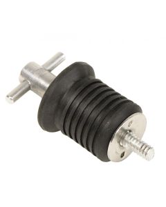 WHITECAP IND 1' ALUMINUM BAILER PLUG - S