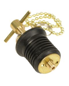 WHITECAP IND 1' BRASS BAILER PLUG  TWIST