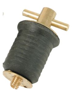 WHITECAP IND 1-1/4' BRASS BAILER PLUG-SC