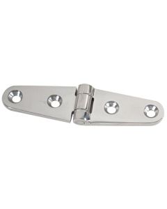 WHITECAP IND C.P. BRASS STRAP HINGE  4'