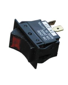WHITECAP IND BLACK ROCKER SWITCH(ON/OFF/