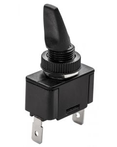 WHITECAP IND BLACK TOGGLE SWITCH (MOM. O