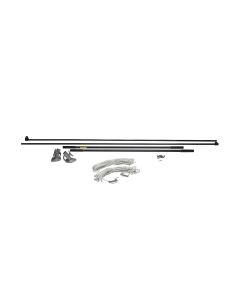 SEACHOICE MOORING WHIP BLACK 12' PAIR DE