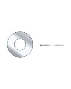 SEACHOICE 1/4 FLAT WASHER CHROM 50BG RP-