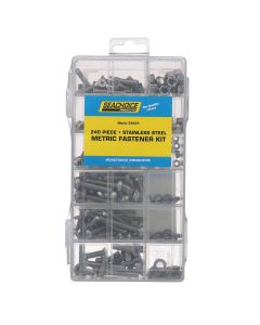 SEACHOICE KIT 240 PC SS METRC FASTNER RP
