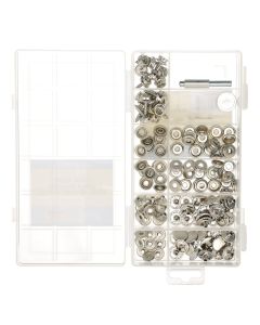 SEACHOICE KIT 144 PC CANVAS SNAP W/TOOL