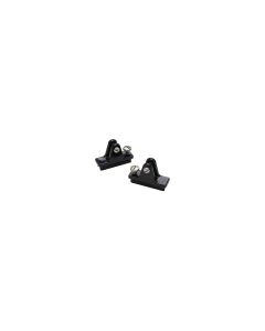 SEACHOICE DECK HINGE W/SLIDE LOCK-BLACK