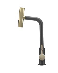 DURA FAUCET FAUCET KITCHEN RAINFALL BK/G