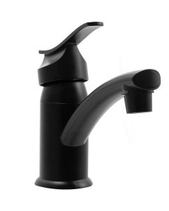 DURA FAUCET FAUCET LAV 1LVR MOD MT BLK D