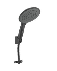 DURA FAUCET SHOWERHEAD KIT LUX 6 MAT BLK