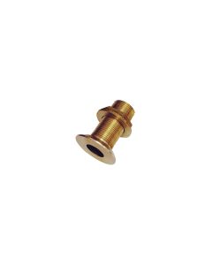 GROCO THRU HULL FLUSH W/NUT 1-1/2IN FTH-