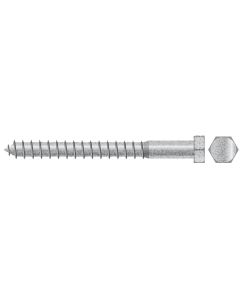 SEACHOICE 3/8X6 LAG SCR STL H.D.G. 25/BG