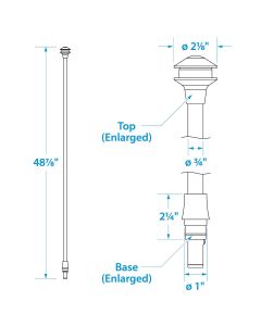 SEACHOICE ALL-ROUND REPL 48"- REDUCED GL