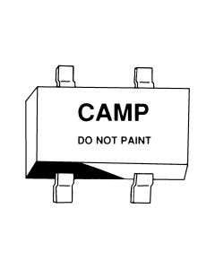CAMP ZINC STRAP ZINC 1-1/4X6X12 W24SQ