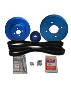 BALMAR PULLEY KIT F/ YANMAR 4JH2-TE, 4JH