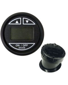 FARIA EURO BLACK 2" DEPTH SOUNDER W/IN-H