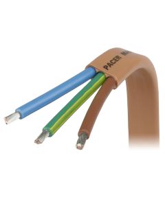 PACER 6/3 UL BOAT CABLE TAN  EURO BROWN,