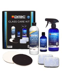 DITEC GLASS KIT (CRYSTAL CLEAR 16 OZ., G