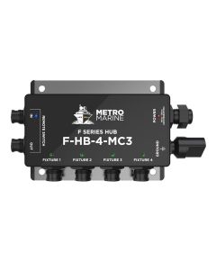 METRO MARINE SINGLE COLOR HUB - 4 OUTPUT