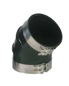 TRIDENT 3-1/2" ID 45 DEGREE EPDM BLACK R