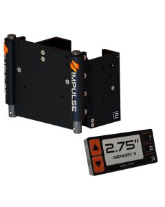 IMPULSE JACK PLATE 12" BLACK ANODIZE W/