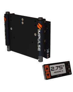IMPULSE XL JACK PLATE 6" BLACK ANODIZE W