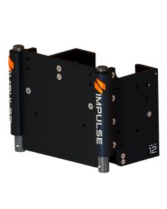 IMPULSE XL JACK PLATE 12" BLACK ANODIZE