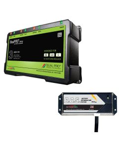 DUAL PRO R3 3 BANK BATTERY CHARGER W/ 2