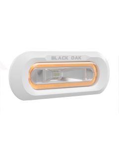 BLACK OAK LOW PRO FLUSH WHITE AMBER LED