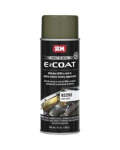 SEM EZ COAT 16OZ AEROSOL CAN - DARK GREE