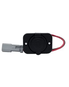 BLUEWATER 12V SINGLE SEALED SOCKET W/ DE