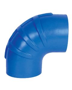 TRIDENT 5" ID 90 DEGREE BLUE SILICON WET
