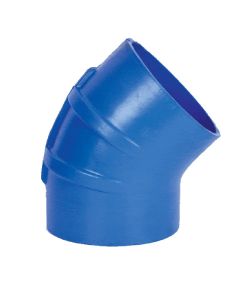 TRIDENT 5" ID 45 DEGREE BLUE SILICONE WE