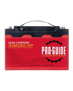 PRO-GUIDE ALPHA 12V 180AH GROUP 31 LITHI