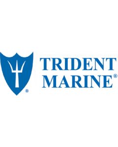 TRIDENT HOSE 3 1/2X12 BLUE SILCONE EXHAUST TRC 202V3124